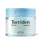 Torriden Dive In Low Molecular Hyaluronic Acid Multi Pad