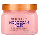 TREEHUT Shea Sugar Scrub Moroccan Rose