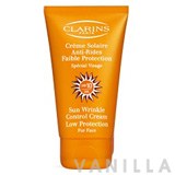 Clarins Sun Wrinkle Control Cream Low Protection For Face