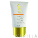 CDR Gold Matt Sunblock SPF50