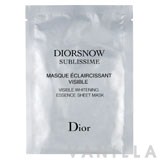 Dior Diorsnow Sublissime Visible Whitening Essence Sheet Mask