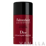 Dior Homme Fahrenheit Alcohol-Free Stick Deodorant