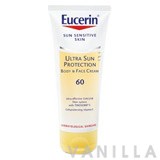 Eucerin Sun Sensitive Skin Ultra Sun Protection Body & Face Cream SPF60