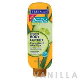 Freeman Soothing Body Lotion Cucumber & Aloe Vera