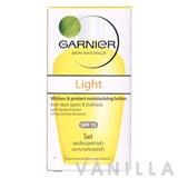 Garnier Light Whiten & Protect Moisturizing Lotion SPF15