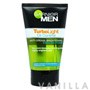 Garnier Men Turbo Light Oil Control Anti-Grease Grightening Cooling Foam