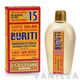 L'occitane Sunscreen Milk Medium Protection SPF15