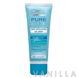 L'oreal Pure Zone Deep Exfoliating Gel Wash (Scrub)