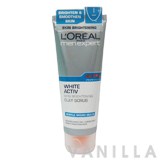 L'oreal Men Expert White Activ Clay Scrub