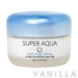 Missha Super Aqua Deep Hydro Cream (Deep Moisturizing Cream)