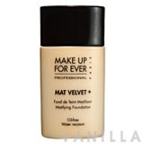 Make Up For Ever Mat Velvet + Matifying Foundation