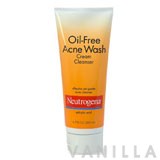 Neutrogena Oil-Free Cream Cleanser