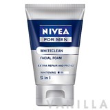 Nivea For Men Whiteclean Facial Foam Extra Repair and Protect