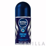 Nivea For Men Fresh Active Deodorant Roll-On