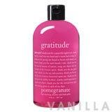 Philosophy Gratitude Pomegranate Scented, High Foaming, Shower And Bath Gelee