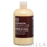 The Body Shop Cocoa Butter Hand & Body Lotion