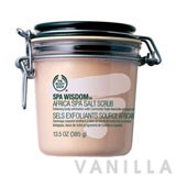 The Body Shop Spa Wisdom Africa Spa Salt Scrub