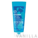 The Body Shop Peppermint Purifying Foot Mask