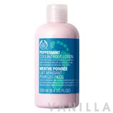 The Body Shop Peppermint Cooling Foot Lotion