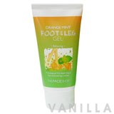 The Face Shop Orange Mint Foot & Leg Gel