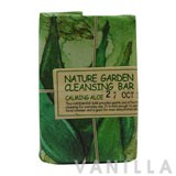 The Face Shop Nature Garden Cleansing Bar - Calming Aloe