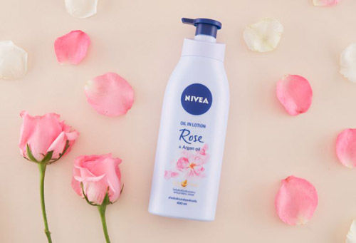 Nivea Oil In Lotion Rose & Argan Oil