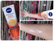 nivea extra white c&e vitamin lotion feedback