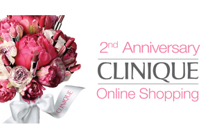 ฉลองครบรอบ 2 ปี คลีนิกข์ออนไลน์ช้อปปิ้ง www.clinique.co.th