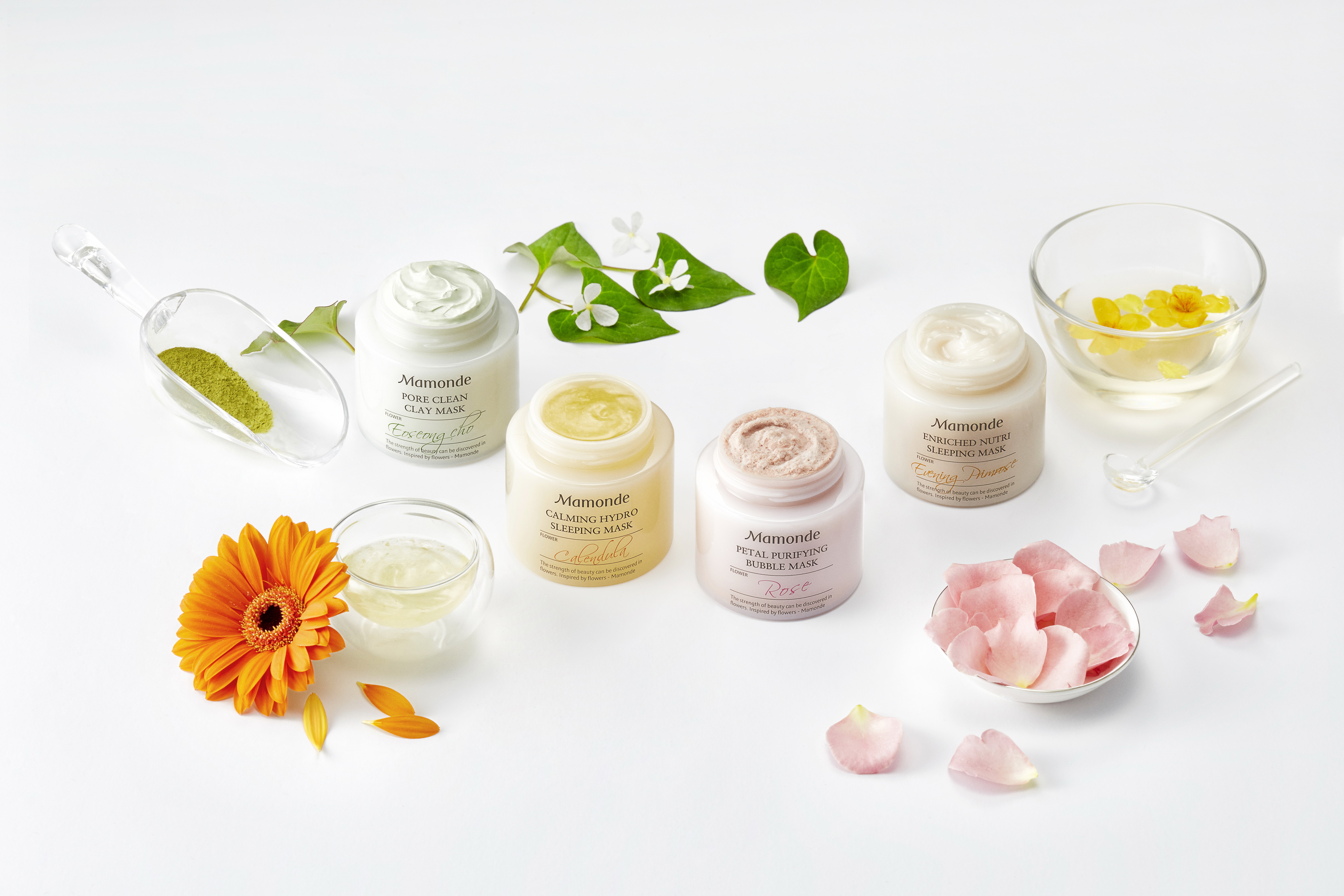 MAMONDE FLOWER FACIAL MASK มาส์กสูตรสกัดจากพลังความงามแห่งดอกไม้ที่แท้จริง!