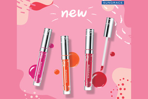 ลิปทินท์ใหม่จาก SUNGRACE 2IN1 ทาได้ทั้งแก้มและปาก สีสันสดใส เกลี่ยง่าย บางเบา ให้ผิวแลดูกระจ่างใส