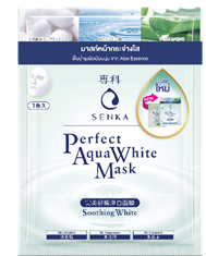 SENKA Perfect Aqua White Mask สูตร Soothing White SENKA Perfect Aqua White Mask สูตร Soothing White