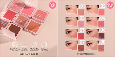 Cathy Doll Nude Matte Blusher