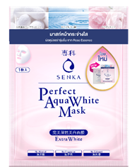 SENKA Perfect Aqua White Mask สูตร Extra White
